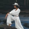 Off White Linen Pants Organic Boho For Women