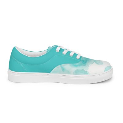 Men S Seafoam Watercolor Sneakers