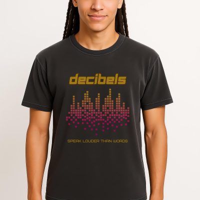 Vintage Soundwave T Shirt: Retro Music Tee Decibels