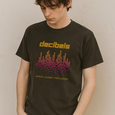 Vintage Soundwave T Shirt: Retro Music Tee Decibels