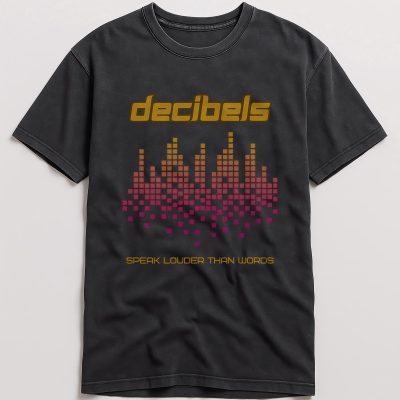 Vintage Soundwave T Shirt: Retro Music Tee Decibels