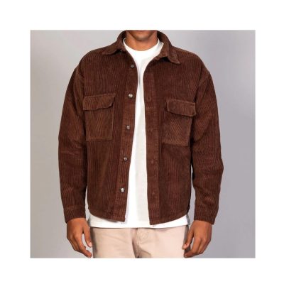 Men's Corduroy Jacket: Retro Casual Cotton Winter Coat