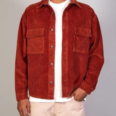Men's Corduroy Jacket: Retro Casual Cotton Winter Coat